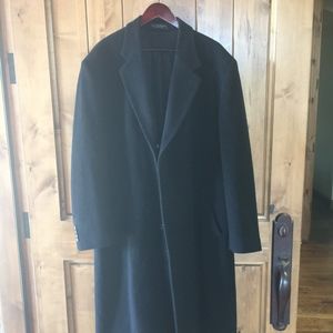 Men's Long Winter Cashmere & Wool.